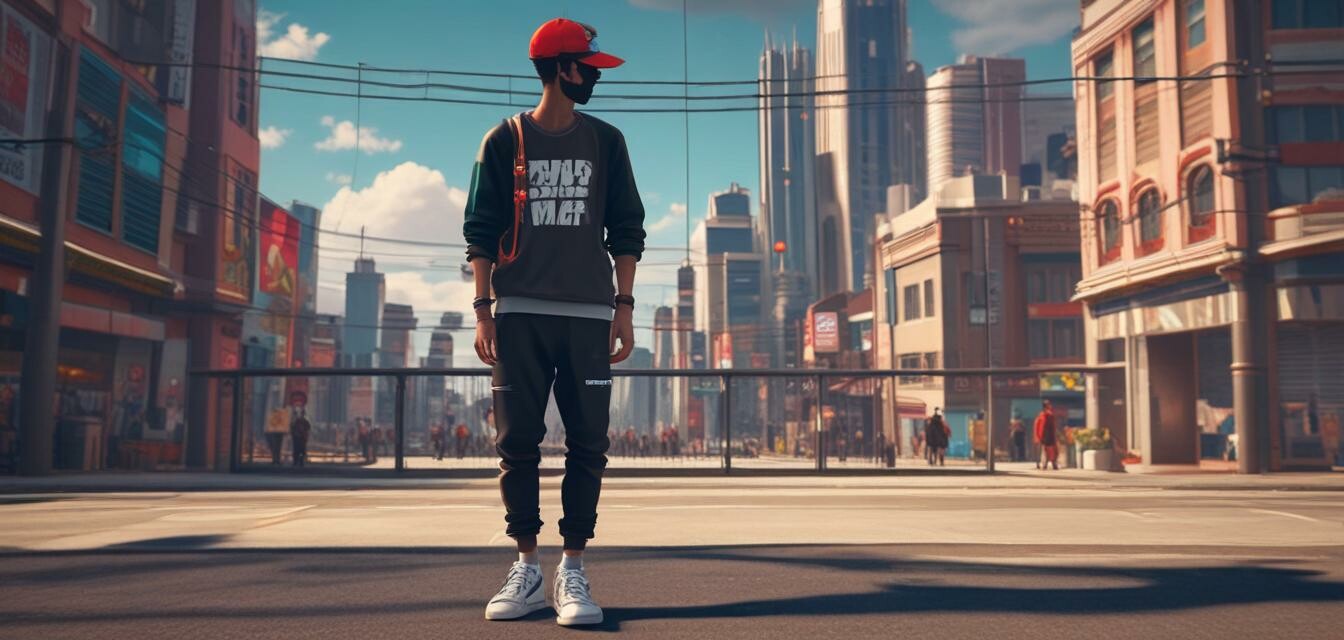 Anime Streetwear Outfit Example