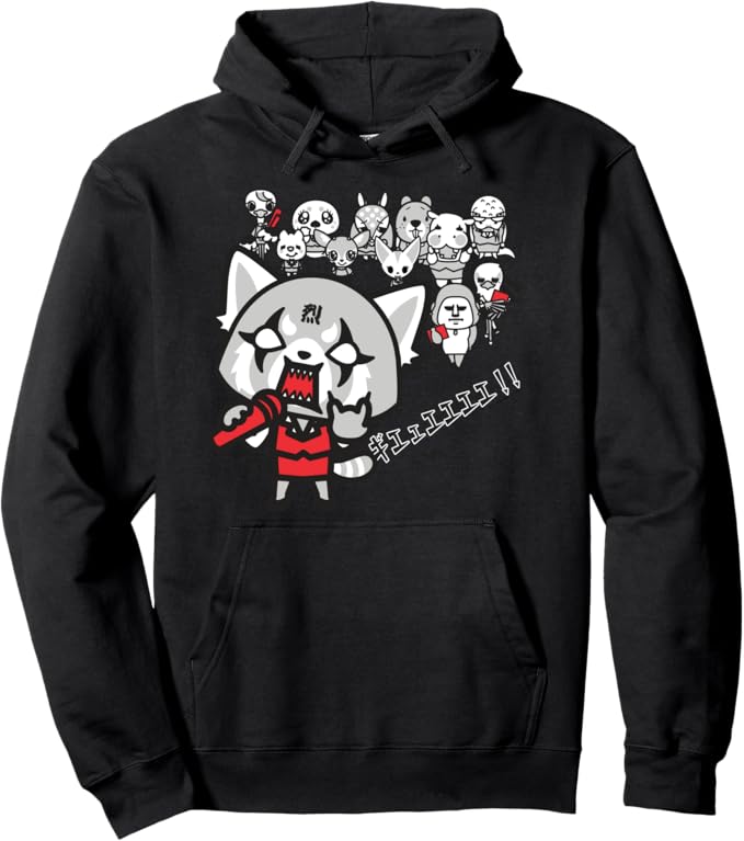 Aggretsuko Karaoke Rage Hoodie