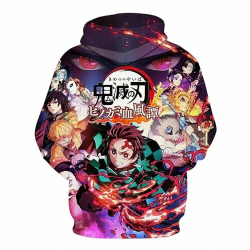 AONUOWE Slayer Hoodie Kimetsu no Yaiba