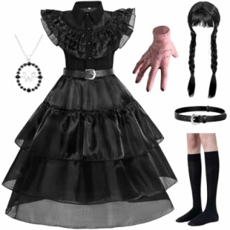 WYB Black Costume Dress for Girls