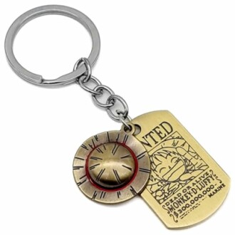 One Piece Anime Keychain