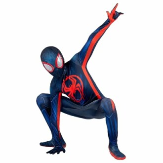 Marvel Miles Morales: Spider-Man Official Youth Deluxe Zentai Costume